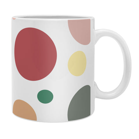 Sheila Wenzel-Ganny Pastel Circle Pattern Coffee Mug