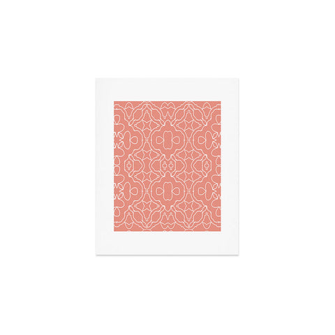 Sheila Wenzel-Ganny Pastellea Pink Pattern Art Print