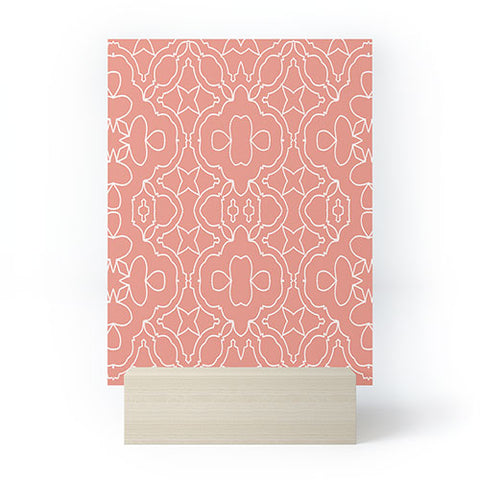 Sheila Wenzel-Ganny Pastellea Pink Pattern Mini Art Print