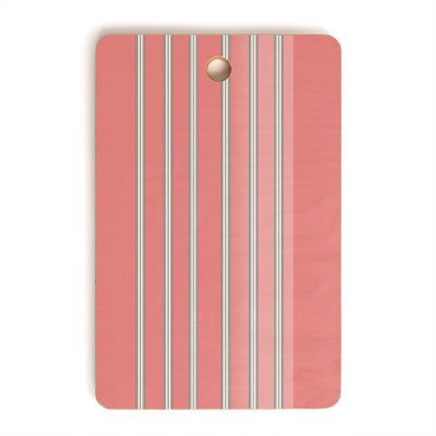Sheila Wenzel-Ganny Pink Ombre Stripes Cutting Board Rectangle