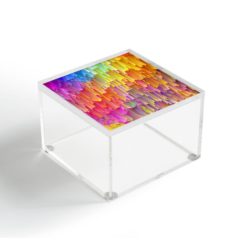 Sheila Wenzel-Ganny Rainbow Cascade Acrylic Box