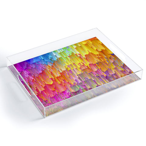 Sheila Wenzel-Ganny Rainbow Cascade Acrylic Tray