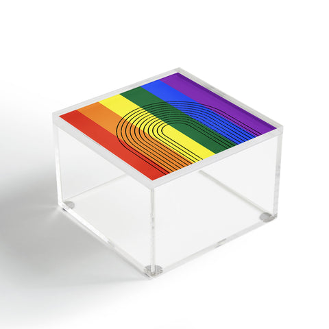 Sheila Wenzel-Ganny Rainbow Love Acrylic Box