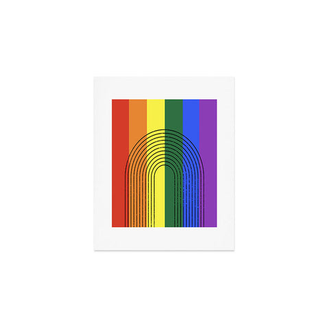 Sheila Wenzel-Ganny Rainbow Love Art Print