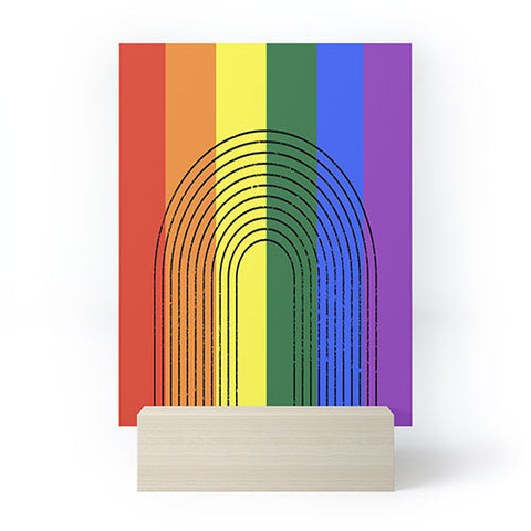 Sheila Wenzel-Ganny Rainbow Love Mini Art Print