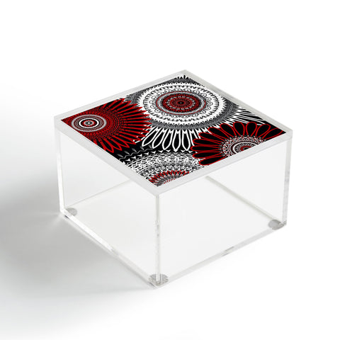 Sheila Wenzel-Ganny Red Mandala Love Acrylic Box