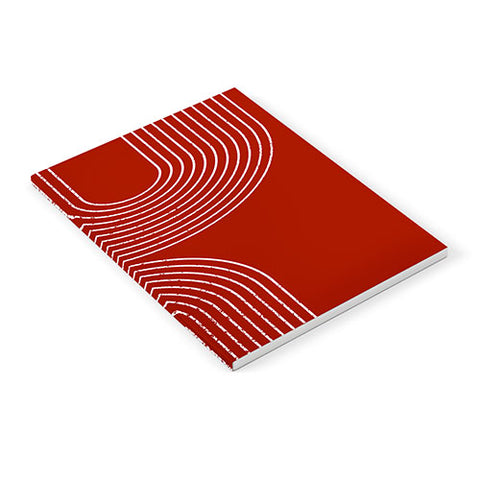 Sheila Wenzel-Ganny Red Minimalist Notebook