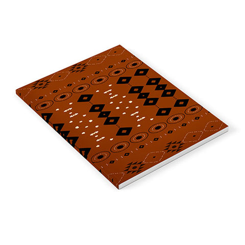 Sheila Wenzel-Ganny Rust Tribal Mud Cloth Notebook