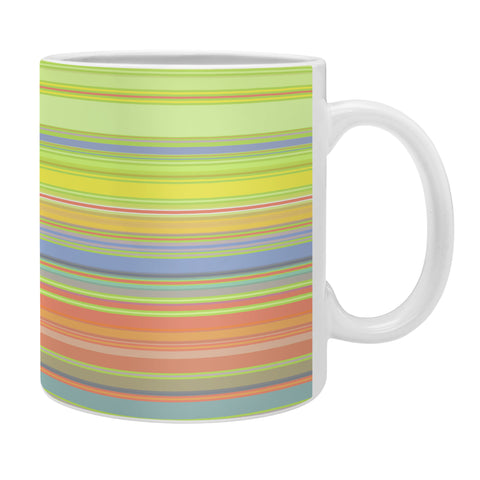 Sheila Wenzel-Ganny Spring Pastel Stripes Coffee Mug