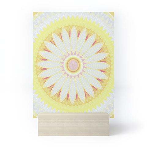 Sheila Wenzel-Ganny Sunny Flower Mandala Mini Art Print
