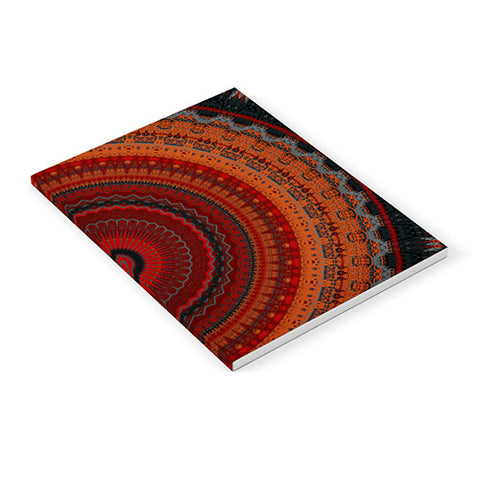Sheila Wenzel-Ganny Sunset Orange Mandala Notebook