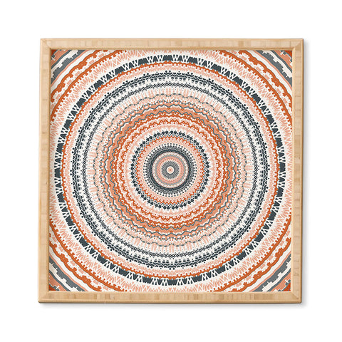 Sheila Wenzel-Ganny The Boho Tribal Mandala Framed Wall Art