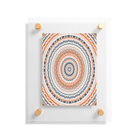 Sheila Wenzel-Ganny The Boho Tribal Mandala Floating Acrylic Print
