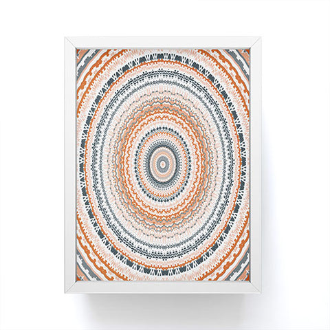 Sheila Wenzel-Ganny The Boho Tribal Mandala Framed Mini Art Print