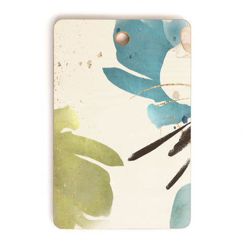 Sheila Wenzel-Ganny The Bouquet Abstract Cutting Board Rectangle