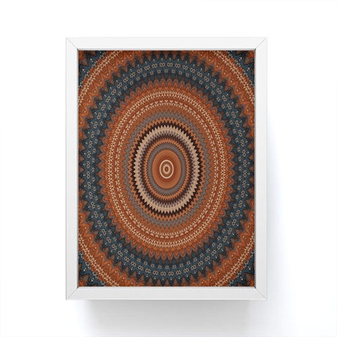 Sheila Wenzel-Ganny The Rustic Mandala Framed Mini Art Print