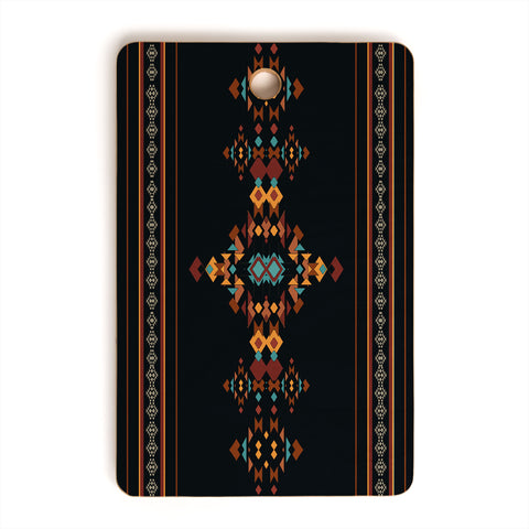 Sheila Wenzel-Ganny Tribal Boho Pattern 2 Cutting Board Rectangle