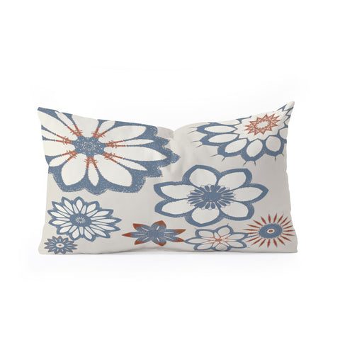 Sheila Wenzel-Ganny Whimsical Floral Oblong Throw Pillow