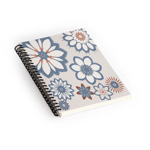 Sheila Wenzel-Ganny Whimsical Floral Spiral Notebook