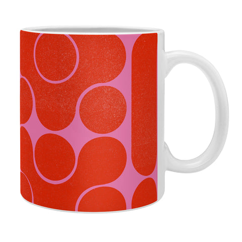 Showmemars Abstract midcentury shapes no 6 Coffee Mug
