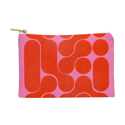 Showmemars Abstract midcentury shapes no 6 Pouch