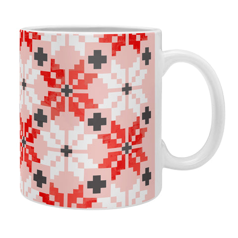 Showmemars Christmas Quilt pattern no2 Coffee Mug