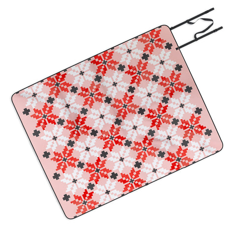 Showmemars Christmas Quilt pattern no2 Picnic Blanket