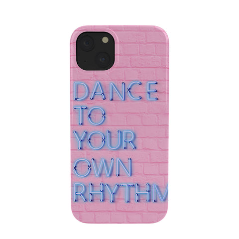 Showmemars DANCE TO YOUR OWN RHYTHM blue Phone Case