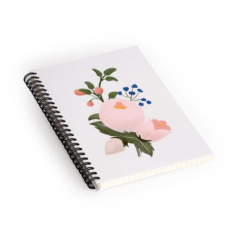 Showmemars Delicate florals no2 Spiral Notebook