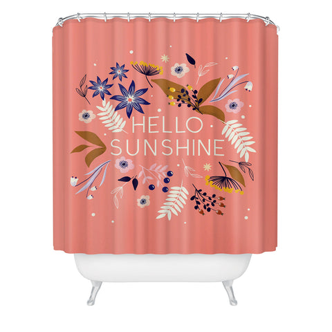 Showmemars Hello Sunshine 1 Shower Curtain