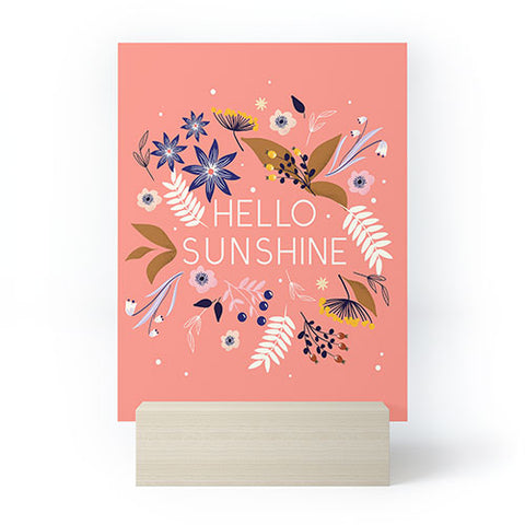 Showmemars Hello Sunshine 1 Mini Art Print