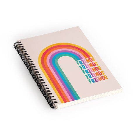 Showmemars Rainbow Friends I Spiral Notebook