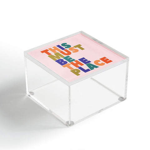 Showmemars This Must Be The Place Acrylic Box