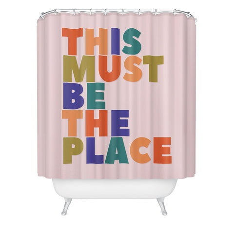 Showmemars This Must Be The Place Shower Curtain