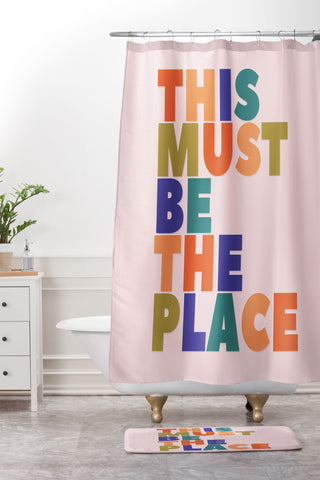 Showmemars This Must Be The Place Shower Curtain And Mat