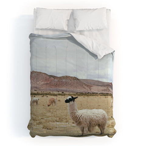 Sisi and Seb Alpacas Comforter