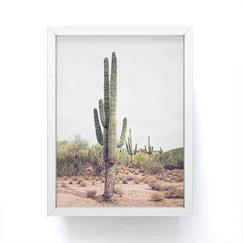 Sisi and Seb Cactus Land Framed Mini Art Print