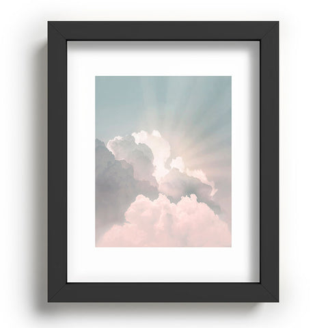 Sisi and Seb Clouds And Sun Rays Recessed Framing Rectangle