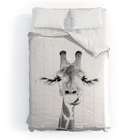 Sisi and Seb Happy Giraffe Comforter