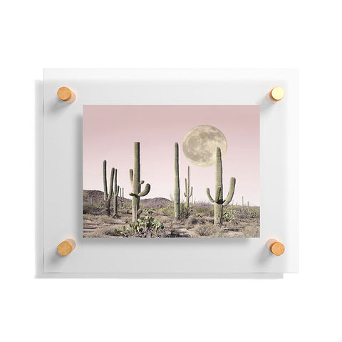 Sisi and Seb In the desert Floating Acrylic Print