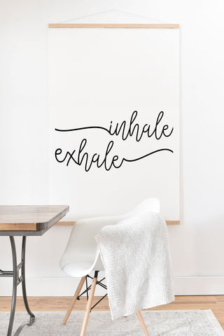 Sisi and Seb INHALE x EXHALE Art Print And Hanger