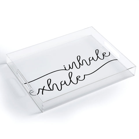 Sisi and Seb INHALE x EXHALE Acrylic Tray