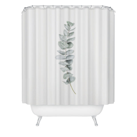 Sisi and Seb Mint Eucalyptus Shower Curtain