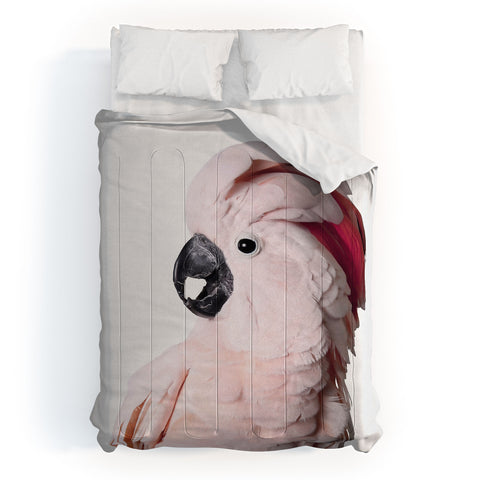 Sisi and Seb Pink Cockatoo Comforter