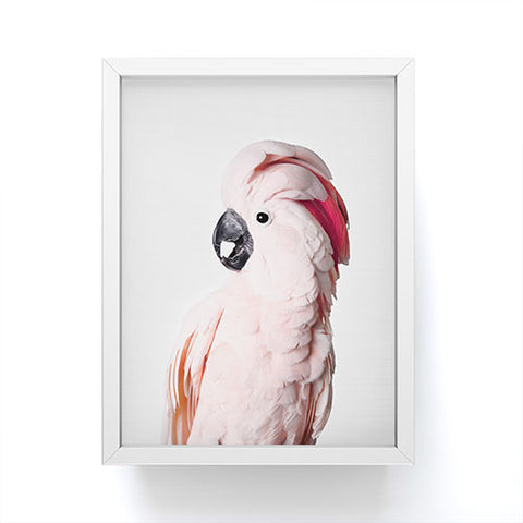 Sisi and Seb Pink Cockatoo Framed Mini Art Print