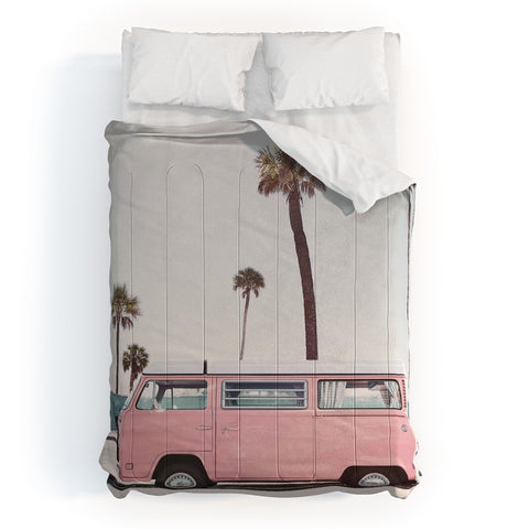 Sisi and Seb Pink Van Comforter