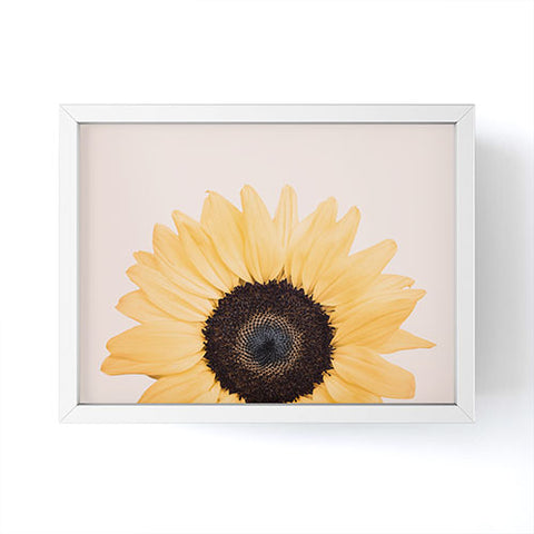 Sisi and Seb Pretty Sunflower Framed Mini Art Print