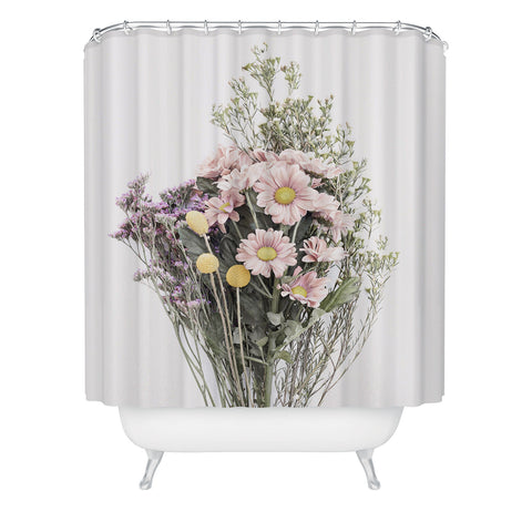 Sisi and Seb Wildflower Bouquet Shower Curtain