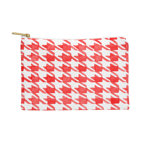 Social Proper Candy Houndstooth Pouch