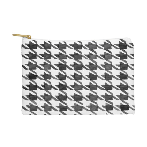 Social Proper Houndstooth BW Pouch